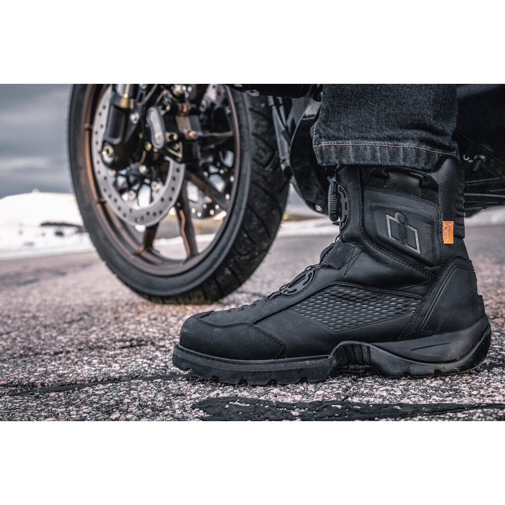 Icon Stormhawk Boots - Black | US 12