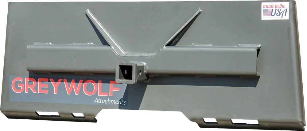 GreyWolf™ Skid Steer 2" Receiver Hitch Plate