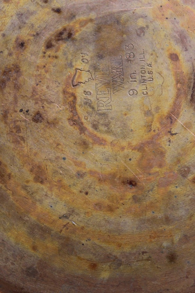 9in Revere Ware skillet. #83