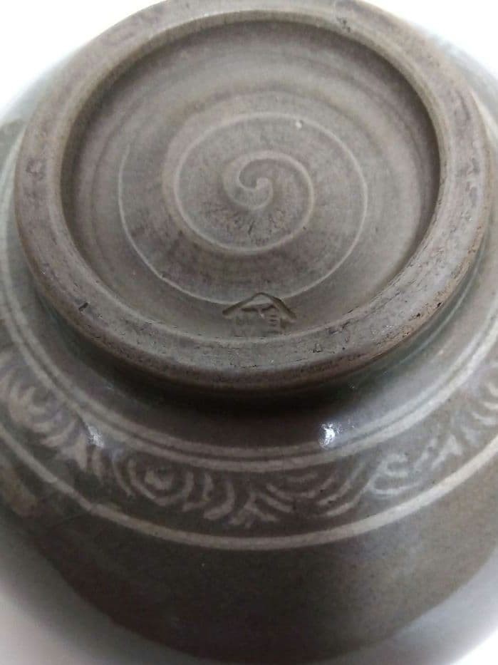 Tea Utensils ceremony crane pattern