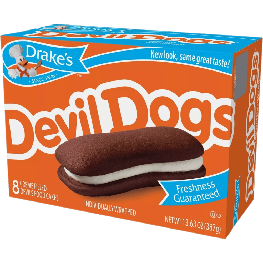 Drake's Devil Dogs, 1.7 oz Snack Cakes, 6 Boxes