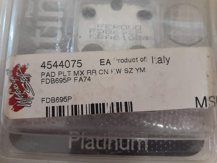Set Of Two Piston Grimeca Brake Pads