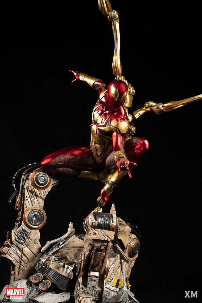 XM Studios Marvel Spider-man Iron Spider ¼ Quarter Scale Premium Statue Figure