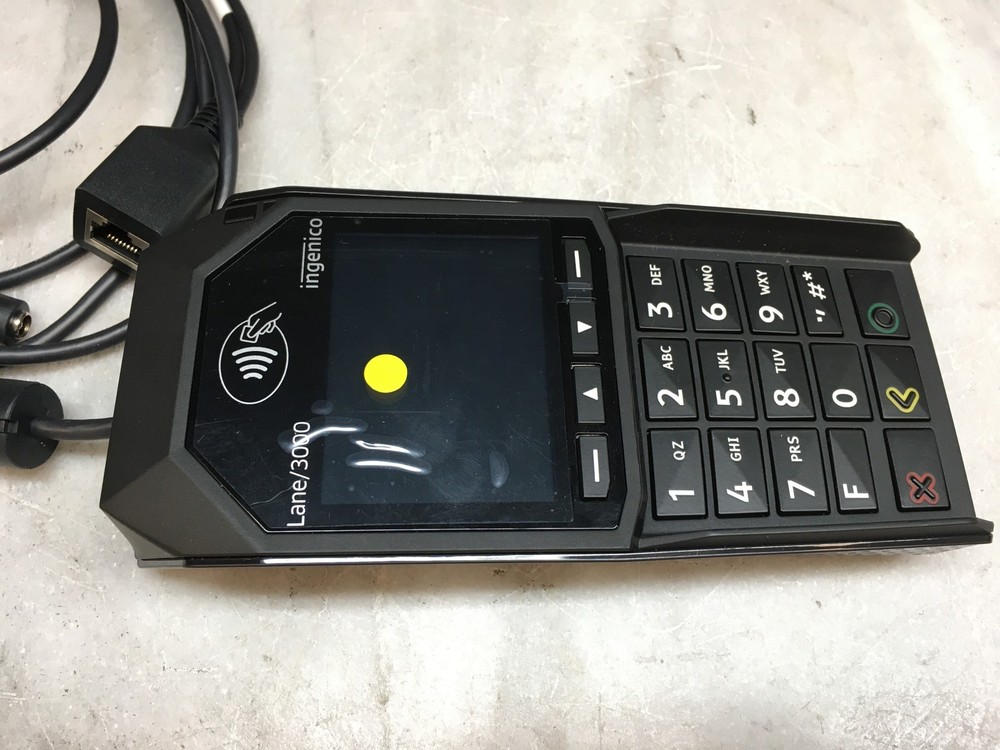 Ingenico Lane 3000 Credit Card Reader Machine POS Terminal in Open Box