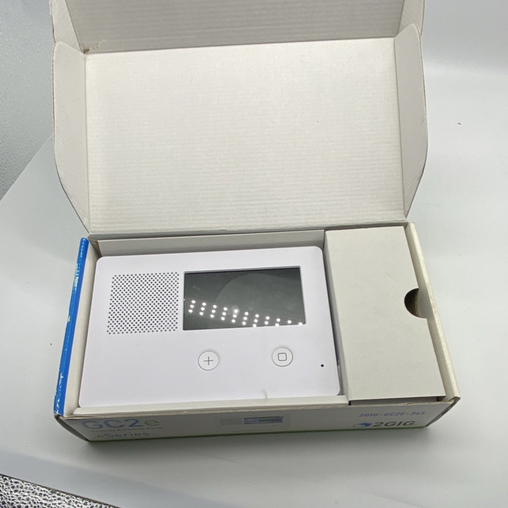 2GIG GC2e Wireless Security panel & secondary Ts2 Control Panel Touch Screen.