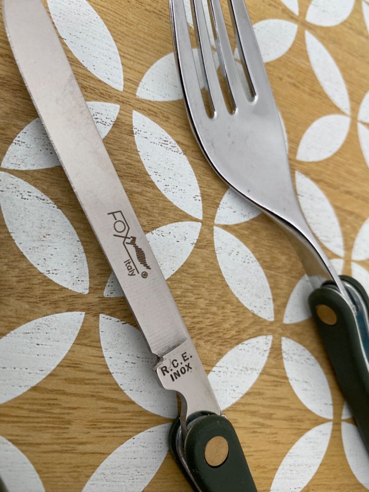 FOX 576 Camping Knife and accessories