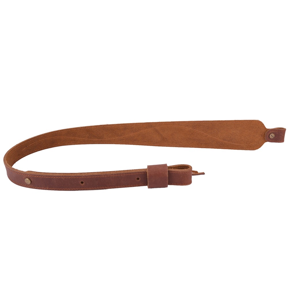2 Points Leather Rifle Sling / 2 Points Gun Strap Vintage Look Shooting