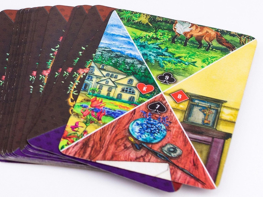 Lenormand-Solitaire. An Imaginative 2-Deck Oracle Deluxe Tarot Deck