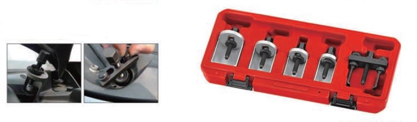 JTC WINDSHIELD WIPER ARM PULLER SET (5PCS), JTC TOOLS # 4275