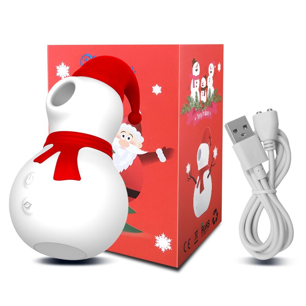 Snowman Clit Sucking Vibrator