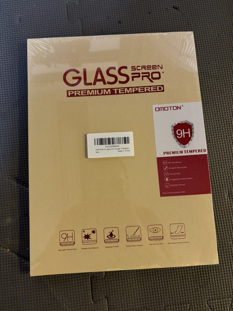Omoton Tempered Glass Screen Pro Protector for Microsoft New