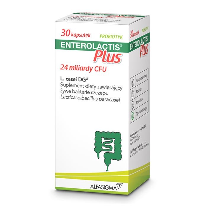 Enterolactis Plus capsules with probiotic, 30 pcs