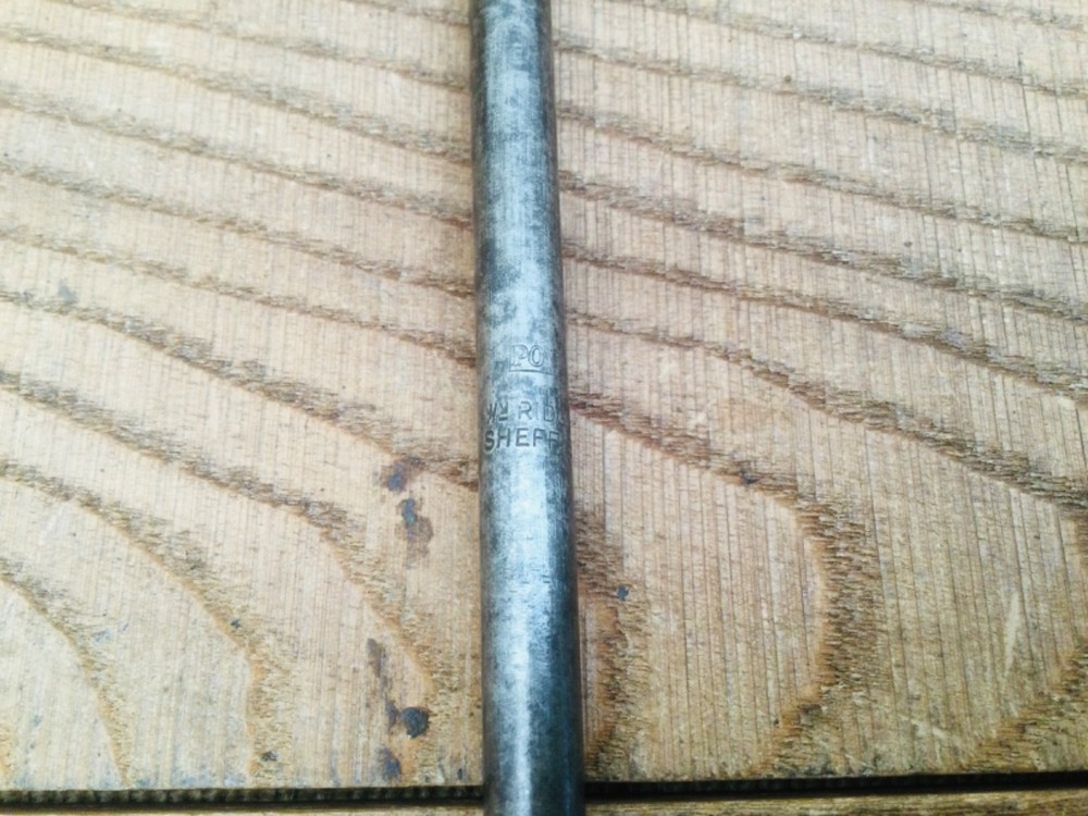 Vintage Ridgeway Expansive Adjustable Auger Drill Brace Bit