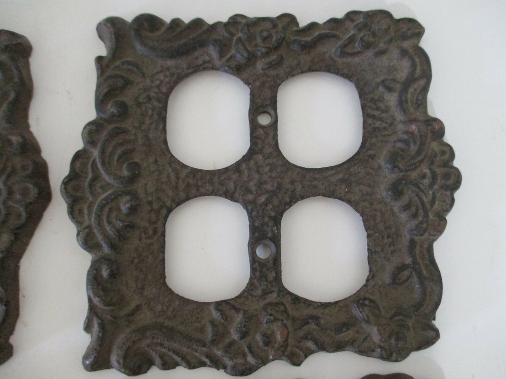 4 Vintage Switch Plate Covers