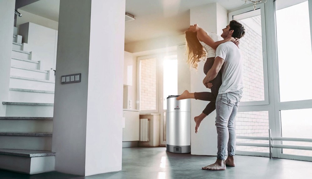 Drinking Water Heating Pump 80 - 10144.2oz + Heat Exchanger Process