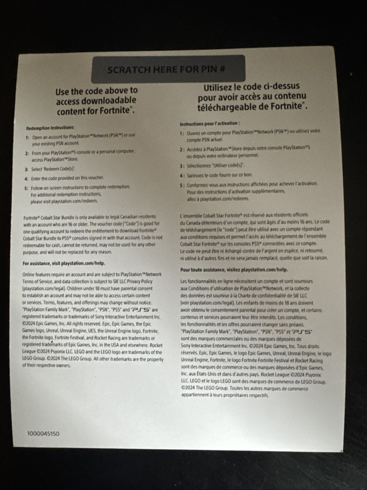 Fortnite Cobalt Star Bundle