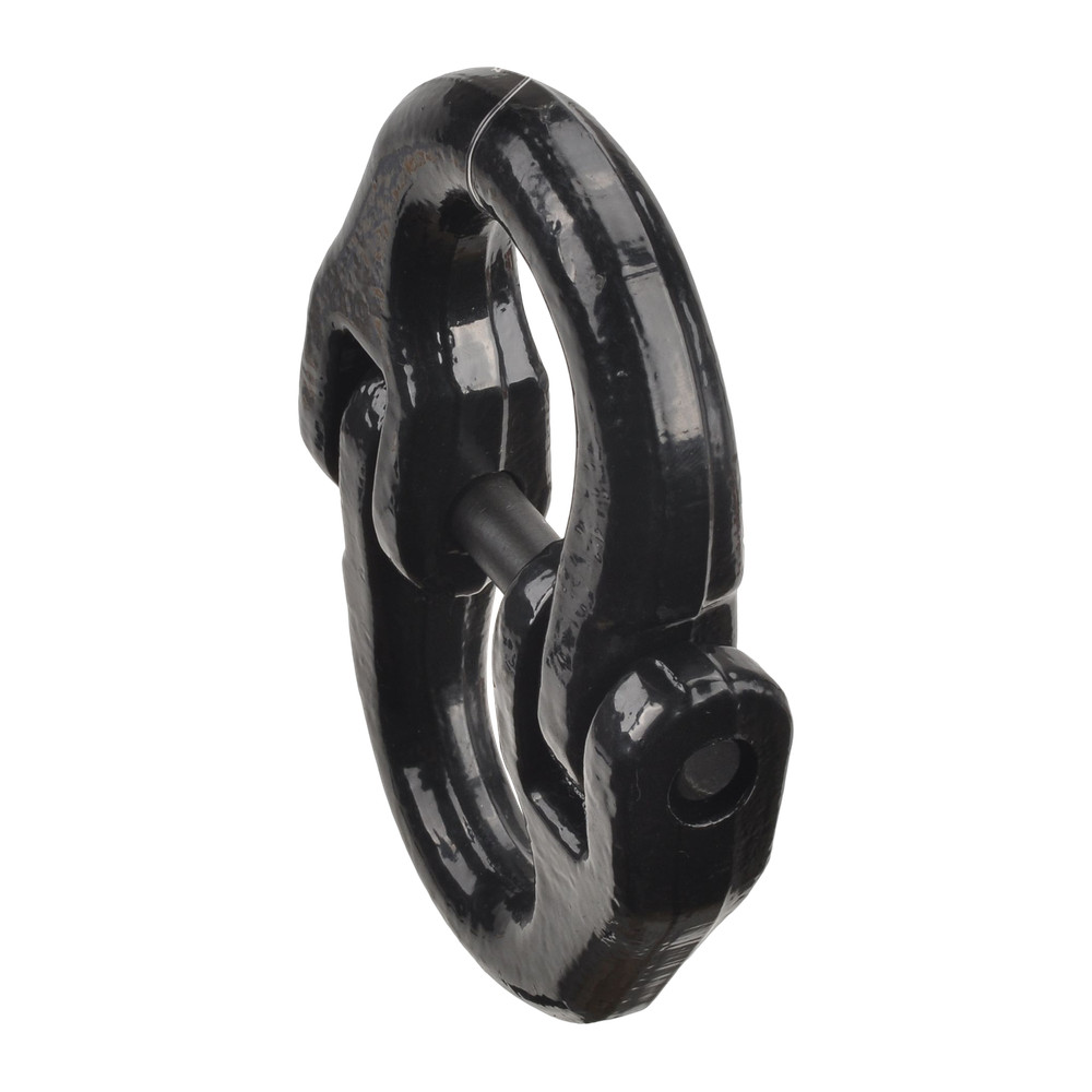 2Pcs 1/2" Grade 80 Coupling Link, Hammerlink, Hammer Lock Chain Connector Black