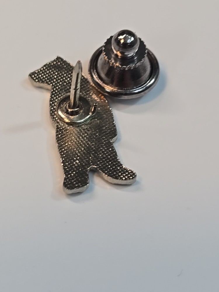 Black Bear Standing Lapel Pin Small Size