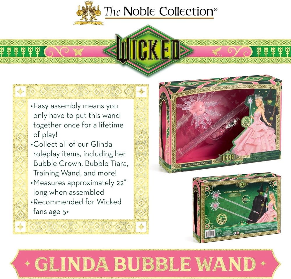 Wicked Glinda's Bubble Wand
