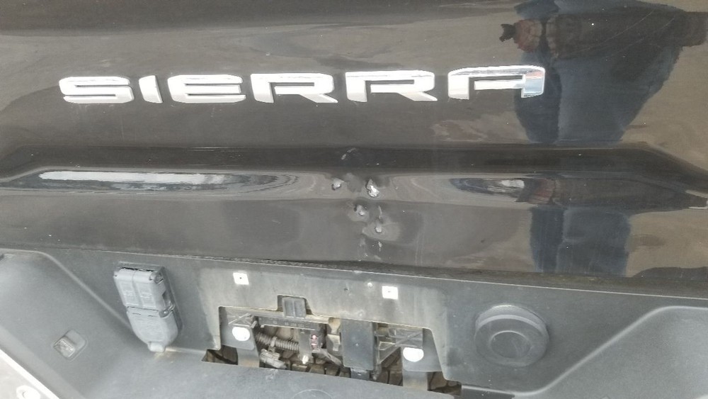 21 GMC SIERRA 2500 SLT TAILGATE ASSEMBLY BLACK MULTIFUNCTION