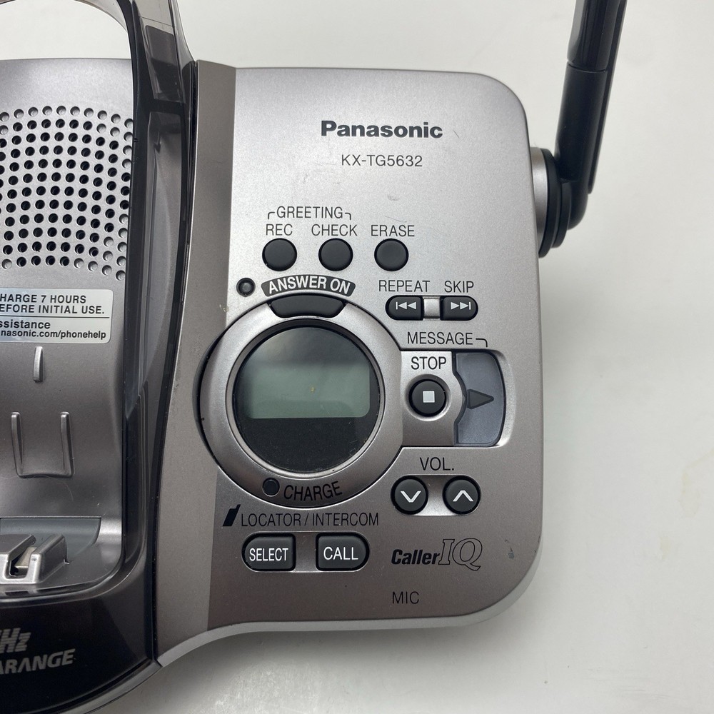 Panasonic Cordless Phone System KX-TG5632M Untested