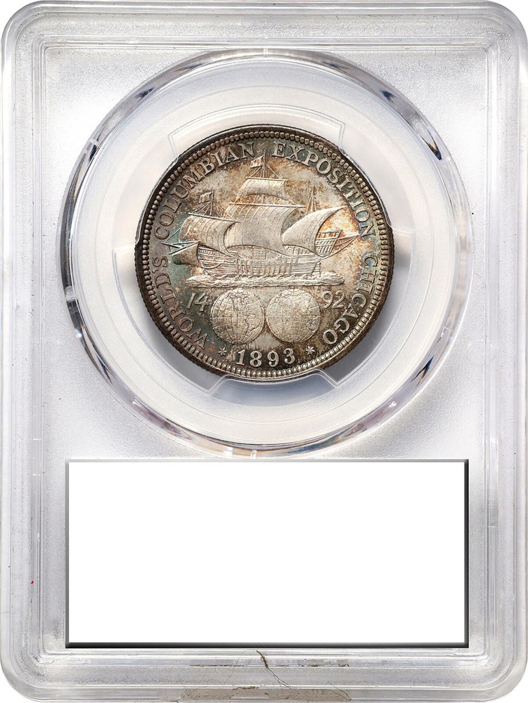 1893 Columbian Commemorative Half MS-66+ CAC/PCGS Certified
