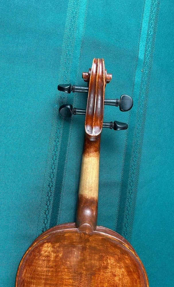 Old Full Size Violin With Hard Case And Bow