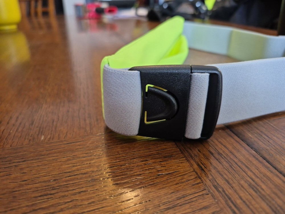 Neon Yellow Running Belt