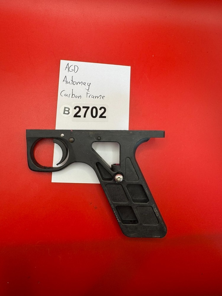 AGD Automag Carbon Paintball Marker Frame Black