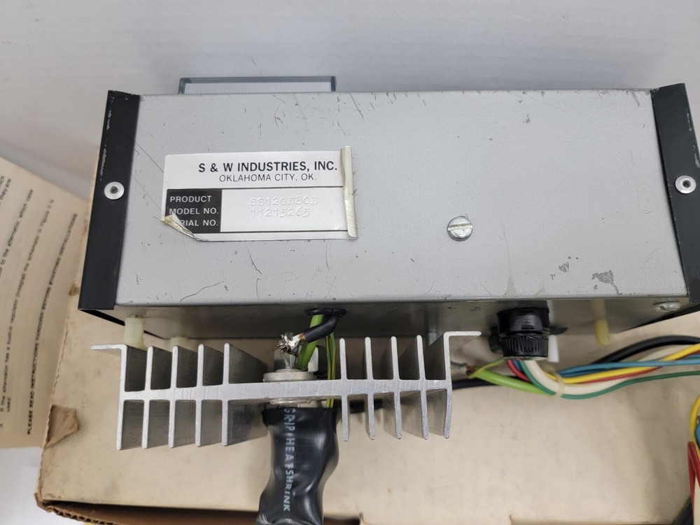 Vintage S&W Industries Auto Pod 5 Power Inverter Solid State Automatic Controls