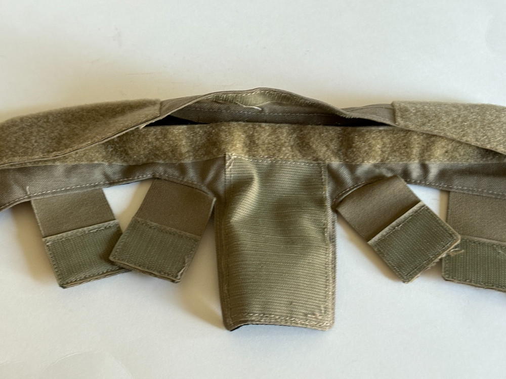 PROTECH Tactical Enhanced Collar Protector Large Tan Soft Ballistic Accessory