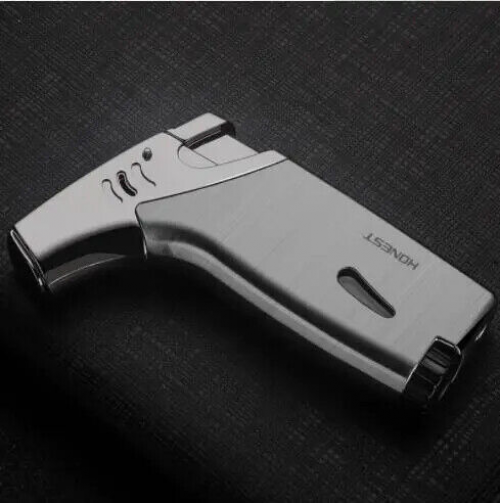 Jet Flame Torch Lighter Kitchen Cigar Adjustable Gun Welding Refillable Butane