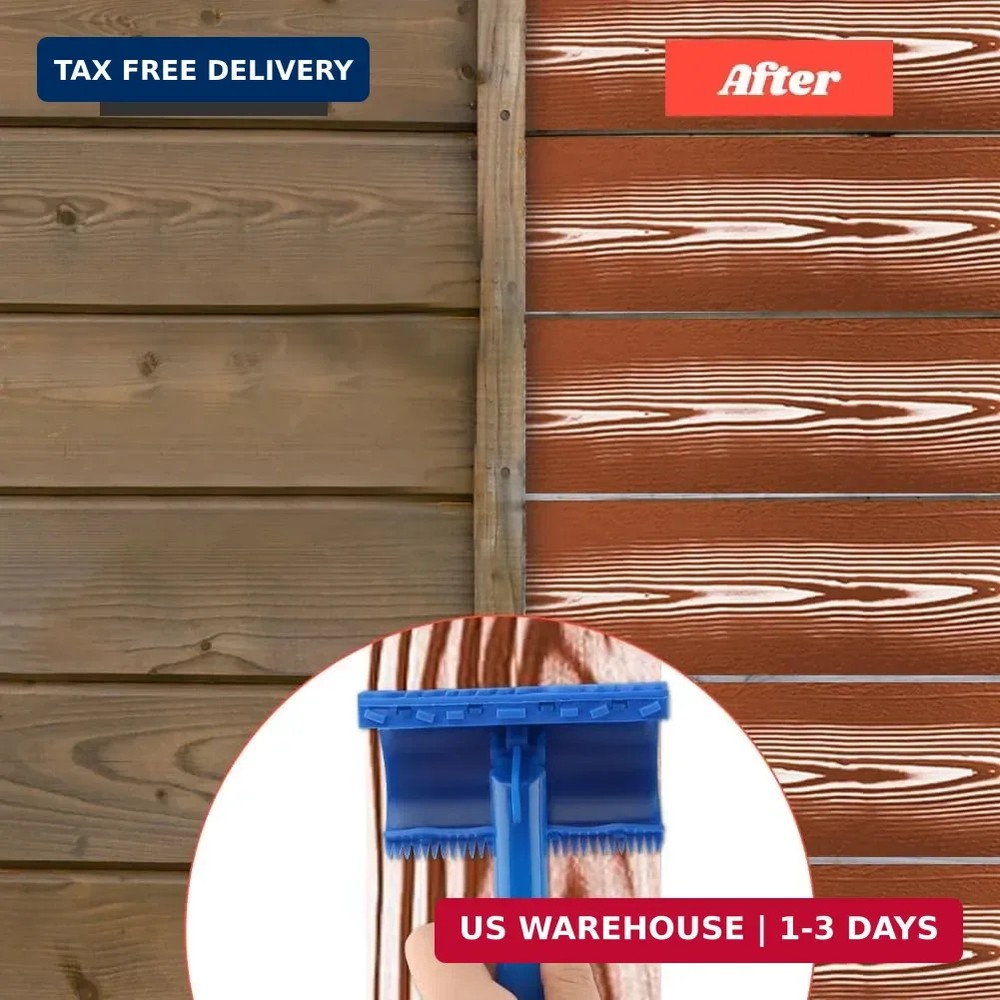 5 Pack Wood Grain Tool,Woodgraining Tool Kit,Texture Pattern with Handle Roller