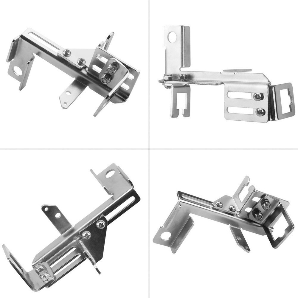 Throttle Cable Bracket Adjustable Chrome Bracket Versatile Engine Fitment