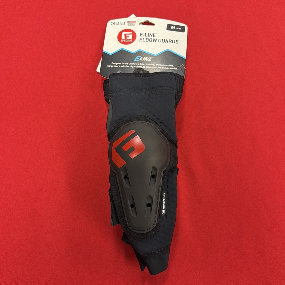 G-FORM E LINE , Knee Guards Adult Medium  Black, New
