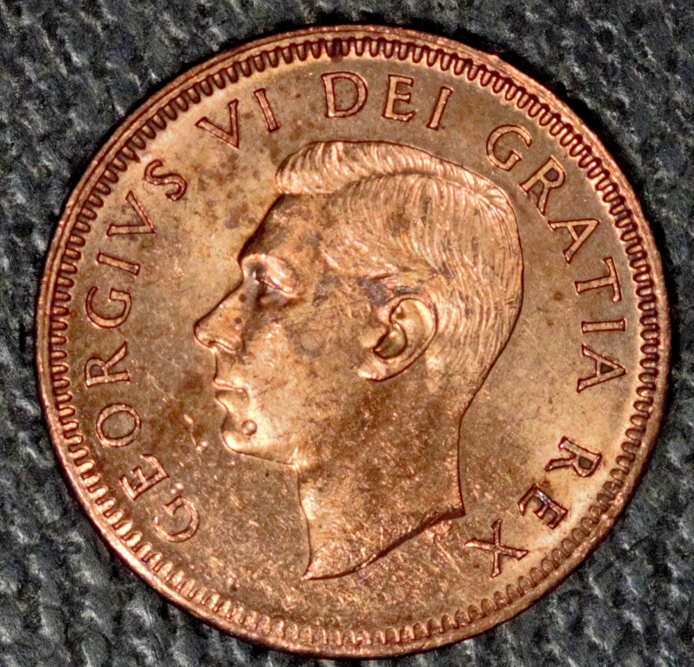 1949 Canada One Cent, Select BU