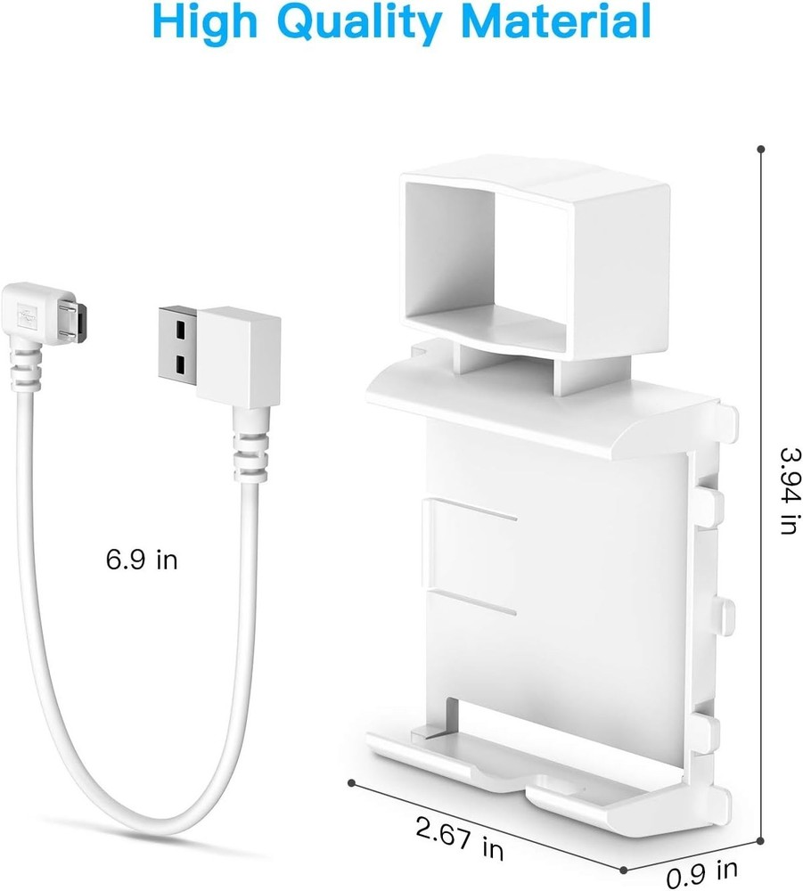 Quick Install Wall Mount for Ring Smart Lighting Bridge – Clean Modern Design