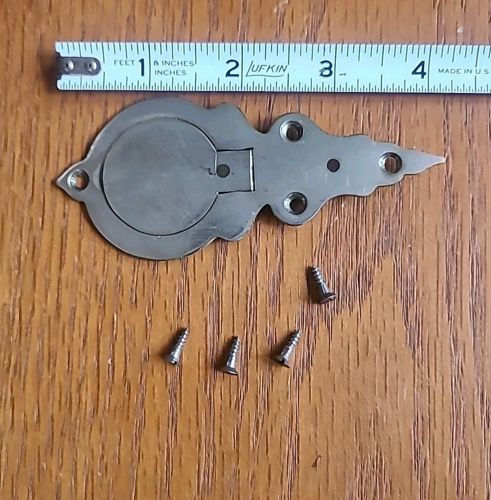 CVA 4 Screw Patch Box W Screws Mountain Rifle Percussion Flintlock Muzzleloader