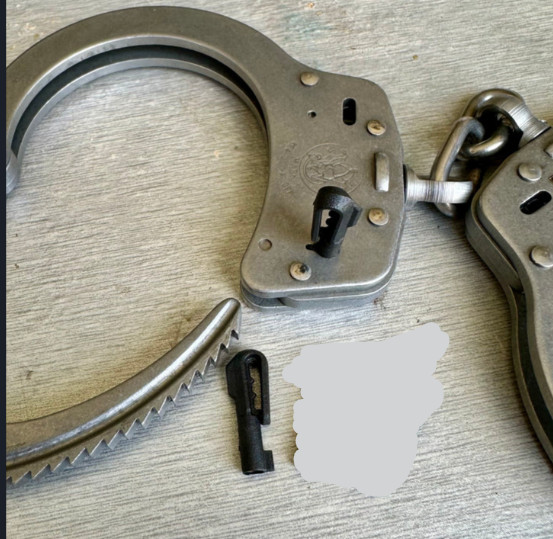 Micro-Clip Hidden Handcuff Key- 2 Pack