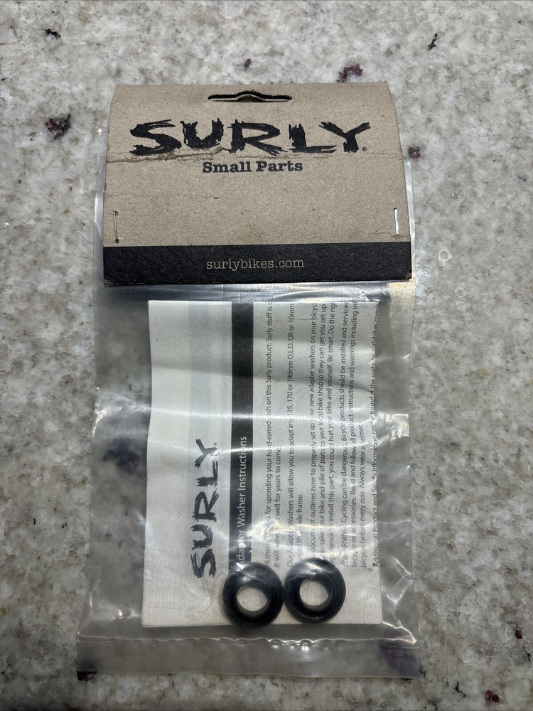 Surly 10/12 Adaptor Washer for 10mm Solid Axle Hubs