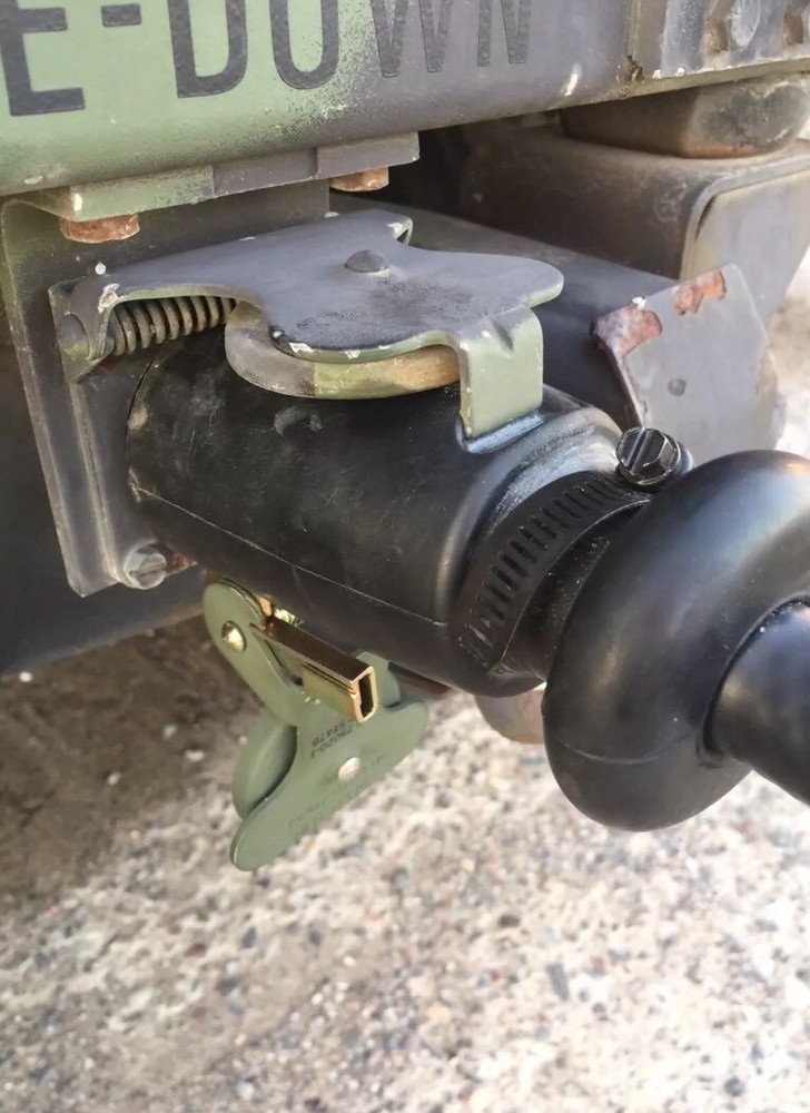 24v Power Cable (A) Military 12 Pin Towing To 7 Blade Civilian Trailer Fits HUMV