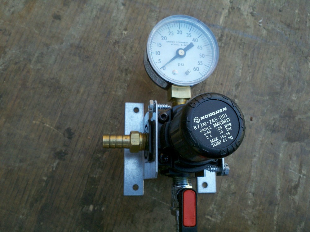 banner secondary co2 regualtor beer draft