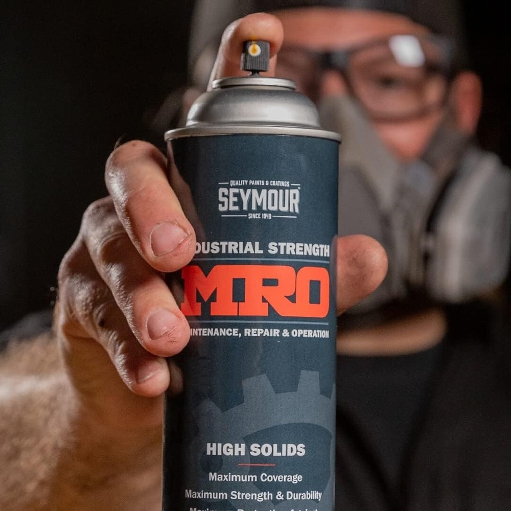 Eco-Friendly 17 oz Light Gray High Solids Spray Paint - Rust Protective Coating
