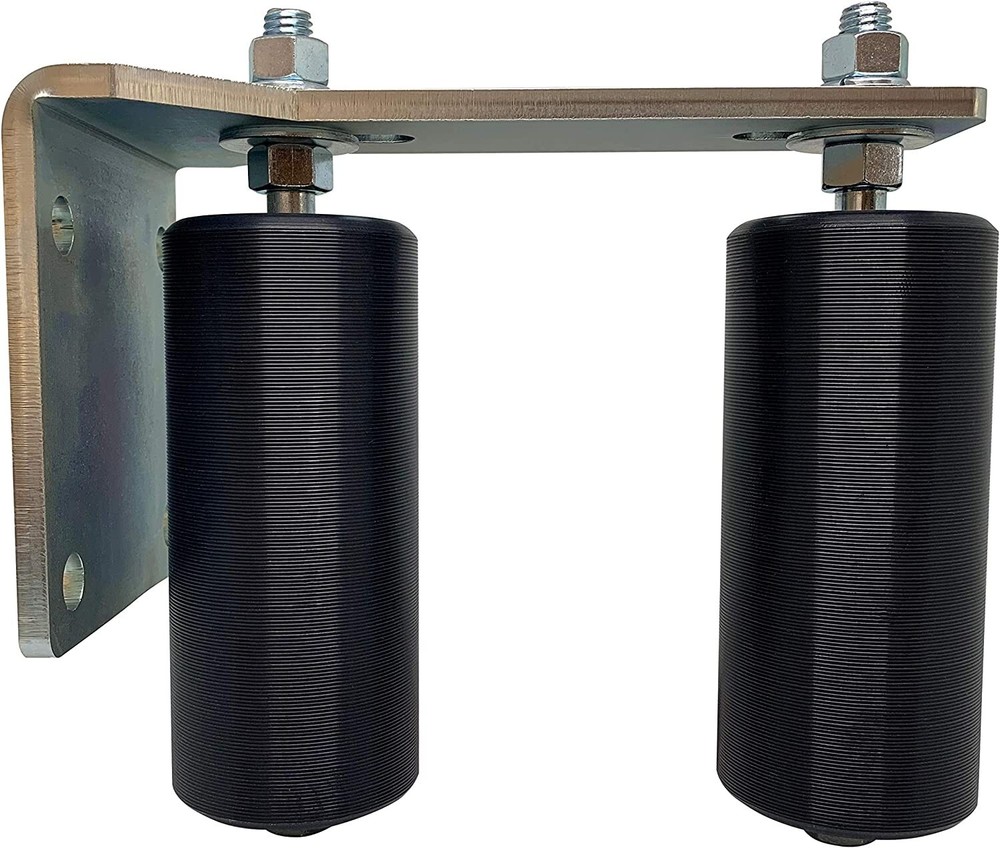Slide Gate Guide Rollers L Post Bolted Bracket Mount for Sliding Rolling Gate