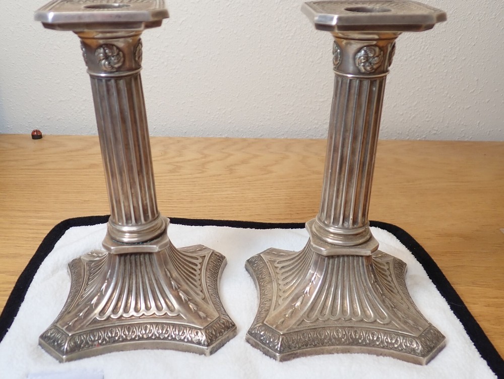 1895 Gorham Sterling SIilver Candlestick Set