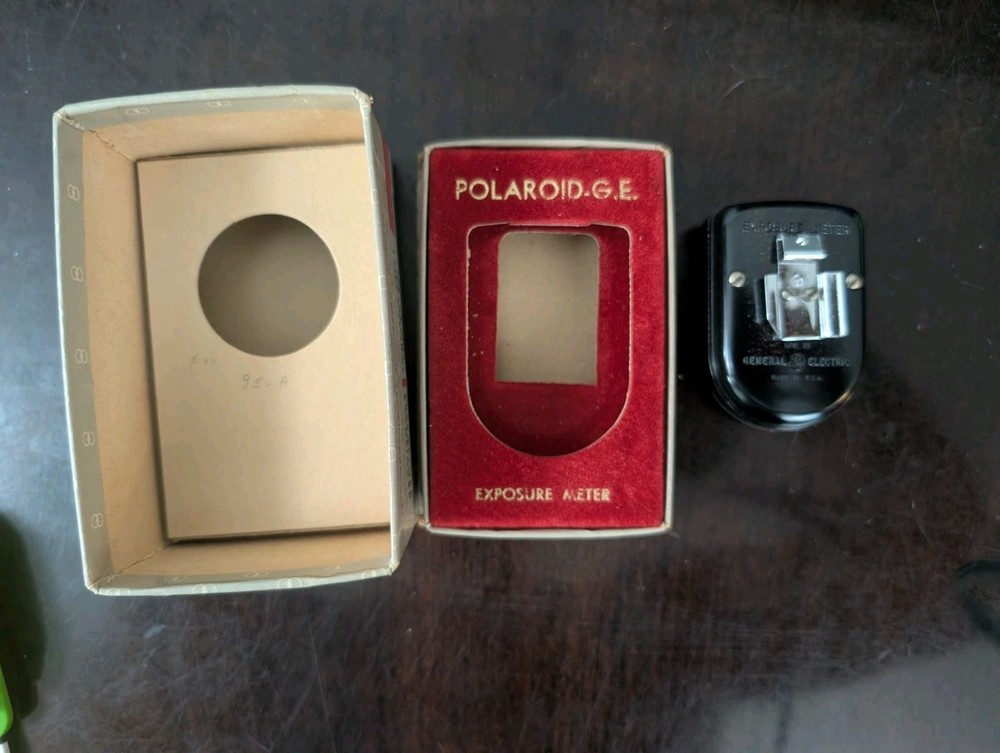 Polaroid PR-22 Exposure Meter w/ Original Box Vintage Untested