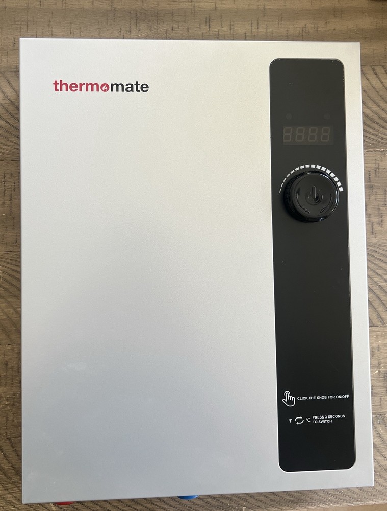 Tankless Water Heater Electric 18kW at 240 Volt, ThermoMate , Shower, Draw 76Amp