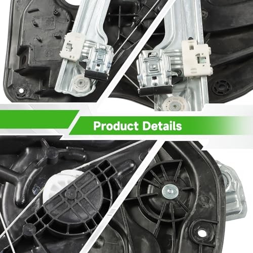 Power Window Regulator without Motor Replacement for Elantra 2011-2016 Front