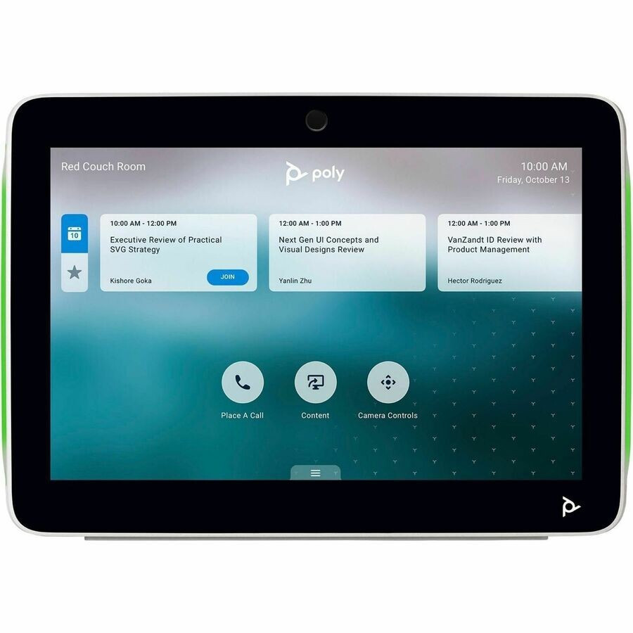 Poly TC10 White Touch Controller - Intuitive, High-Performance -875J5AA#AC3