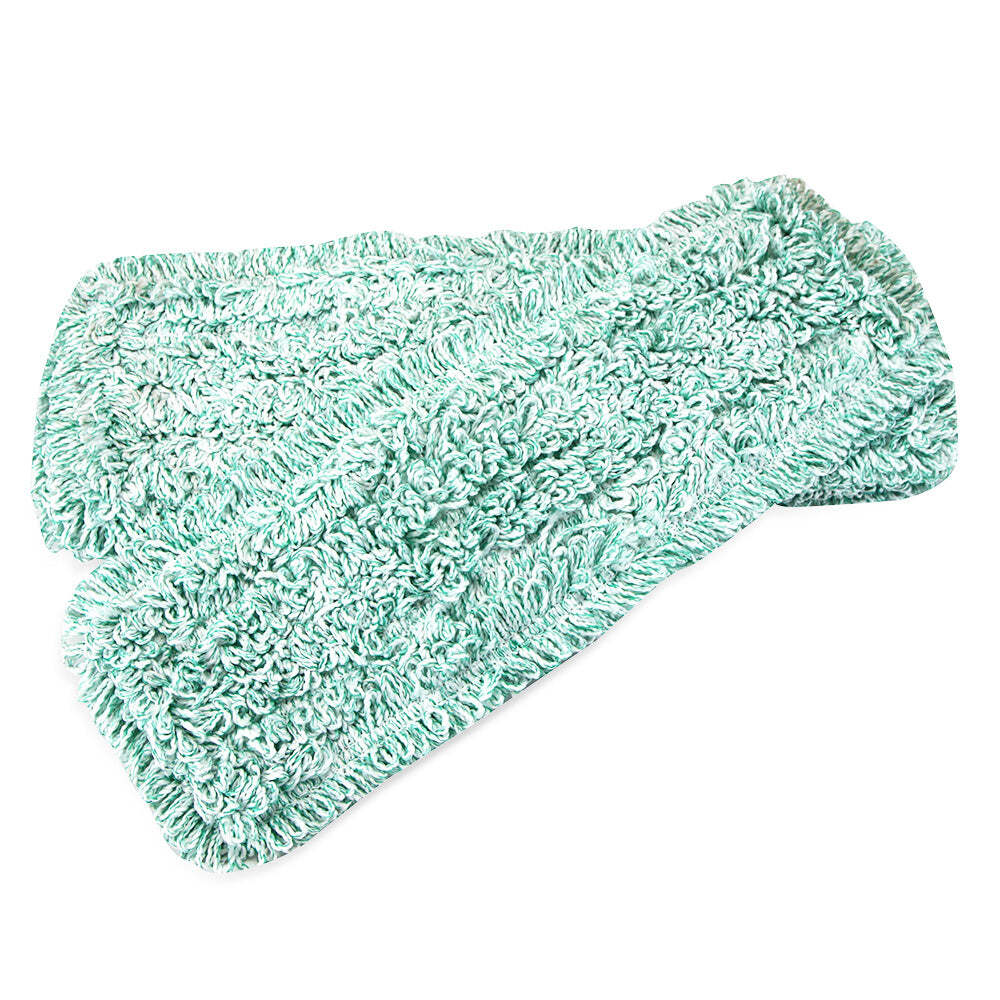 Wet & Dry Floor Mop Pad Reflls - 18" (12/Pack), Colors, Microfiber, Reuseable
